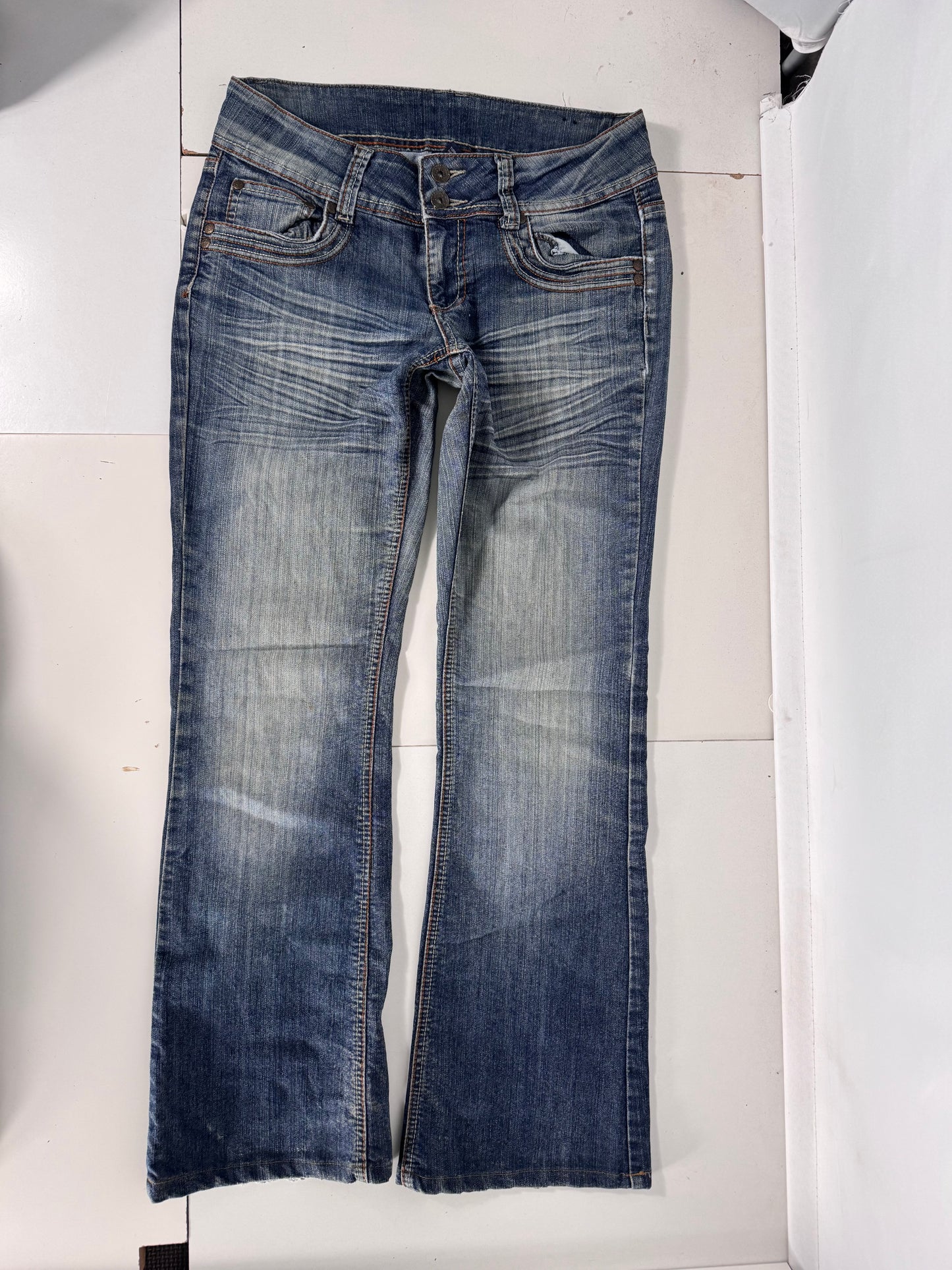 Lågmidjade jeans stl: S/M