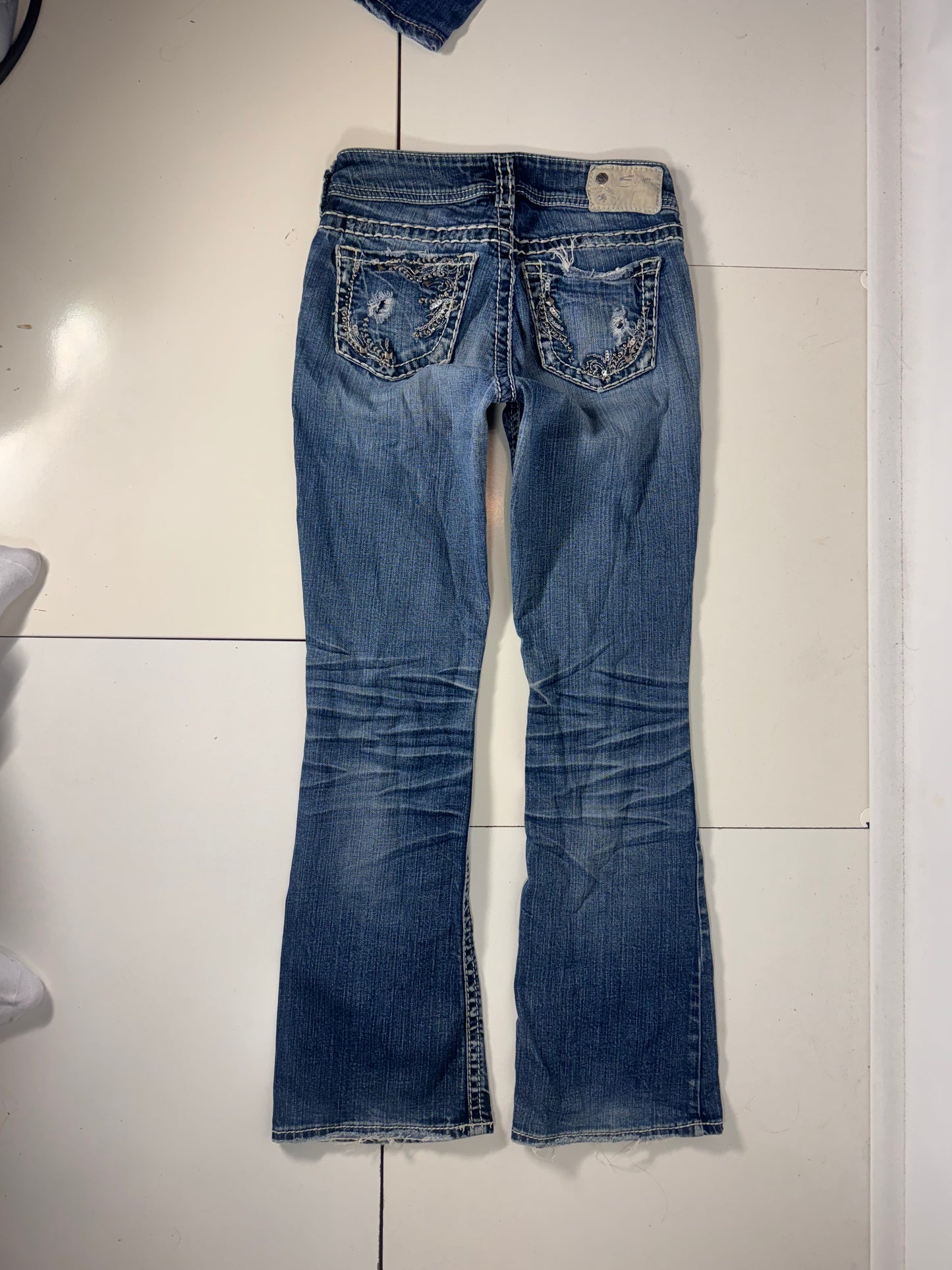 Lågmidjade jeans stl: XS