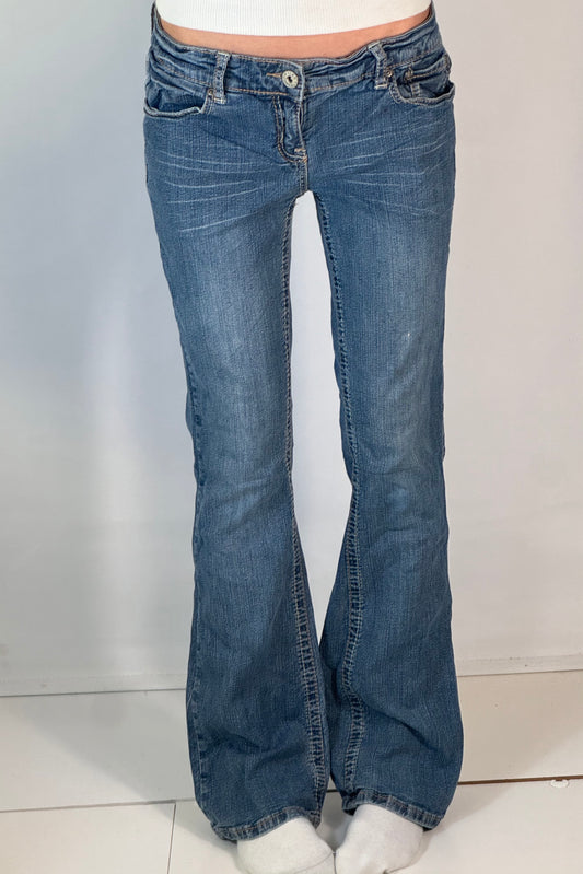 Lågmidjade jeans stl: S