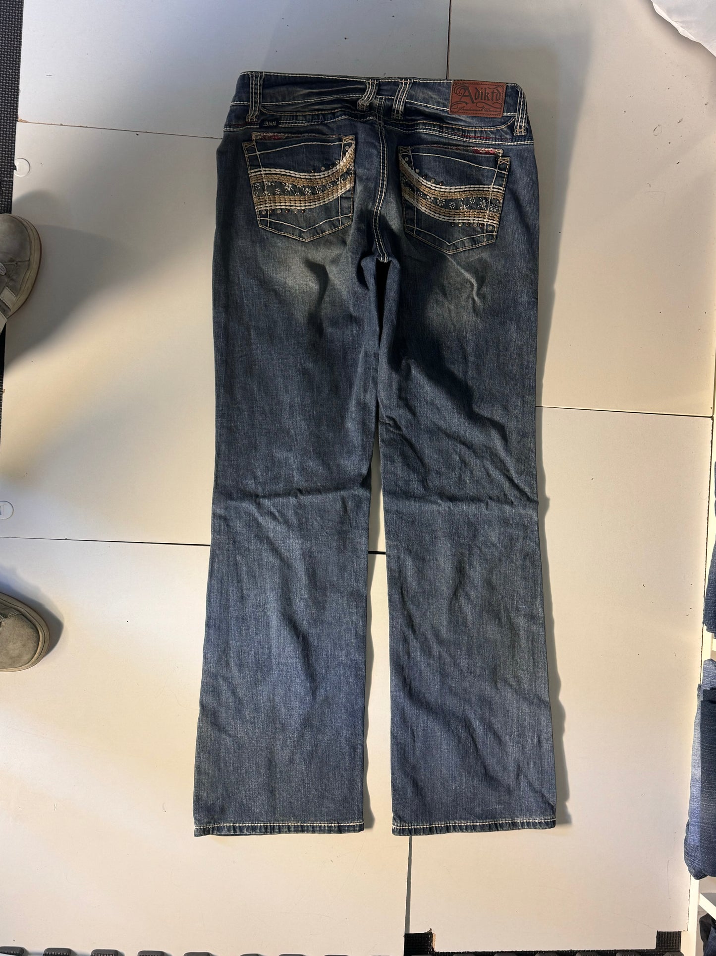Lågmidjade jeans stl:
