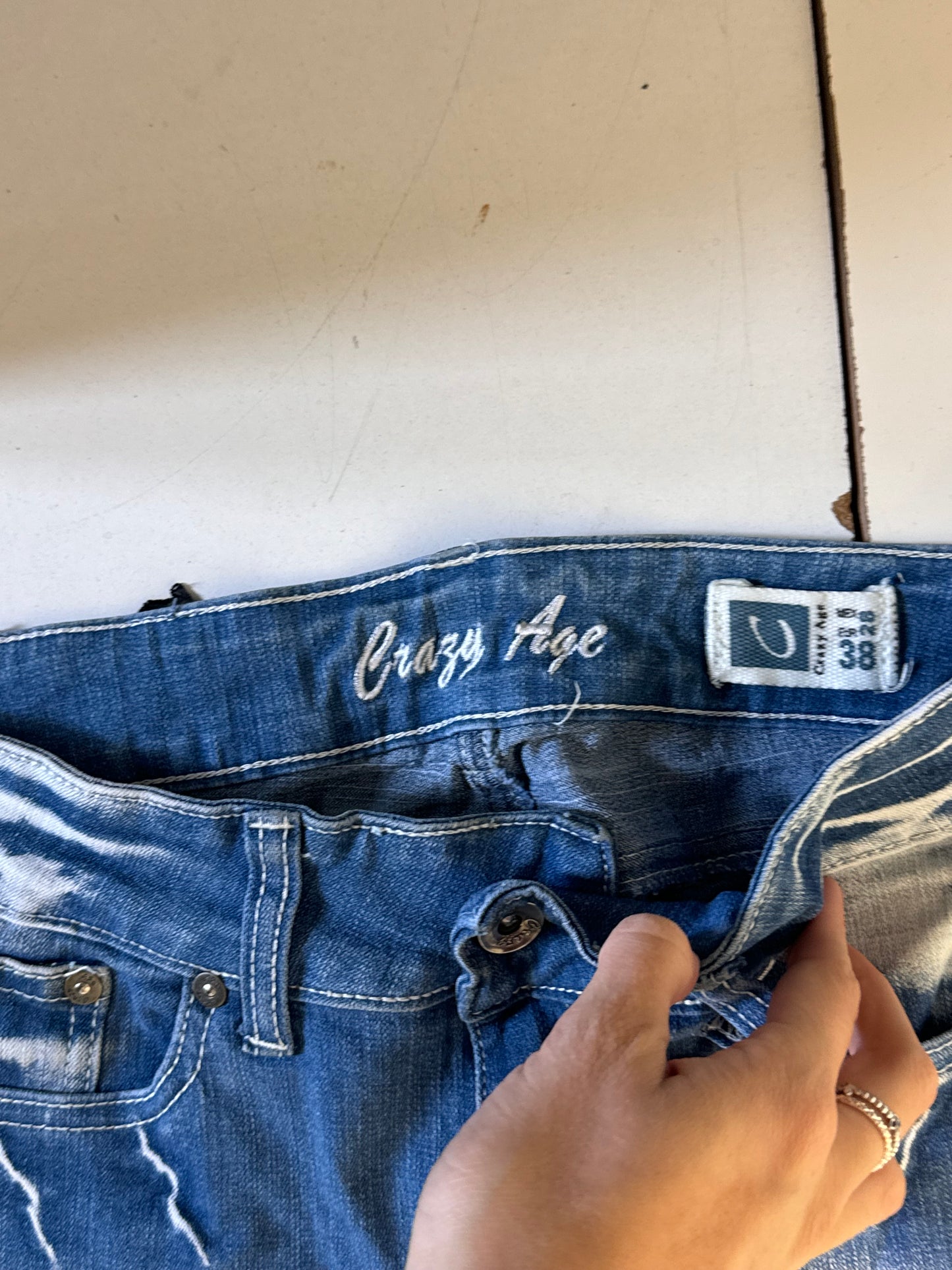 Lågmidjade jeans stl: XS