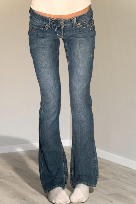 Lågmidjade jeans stl: XS