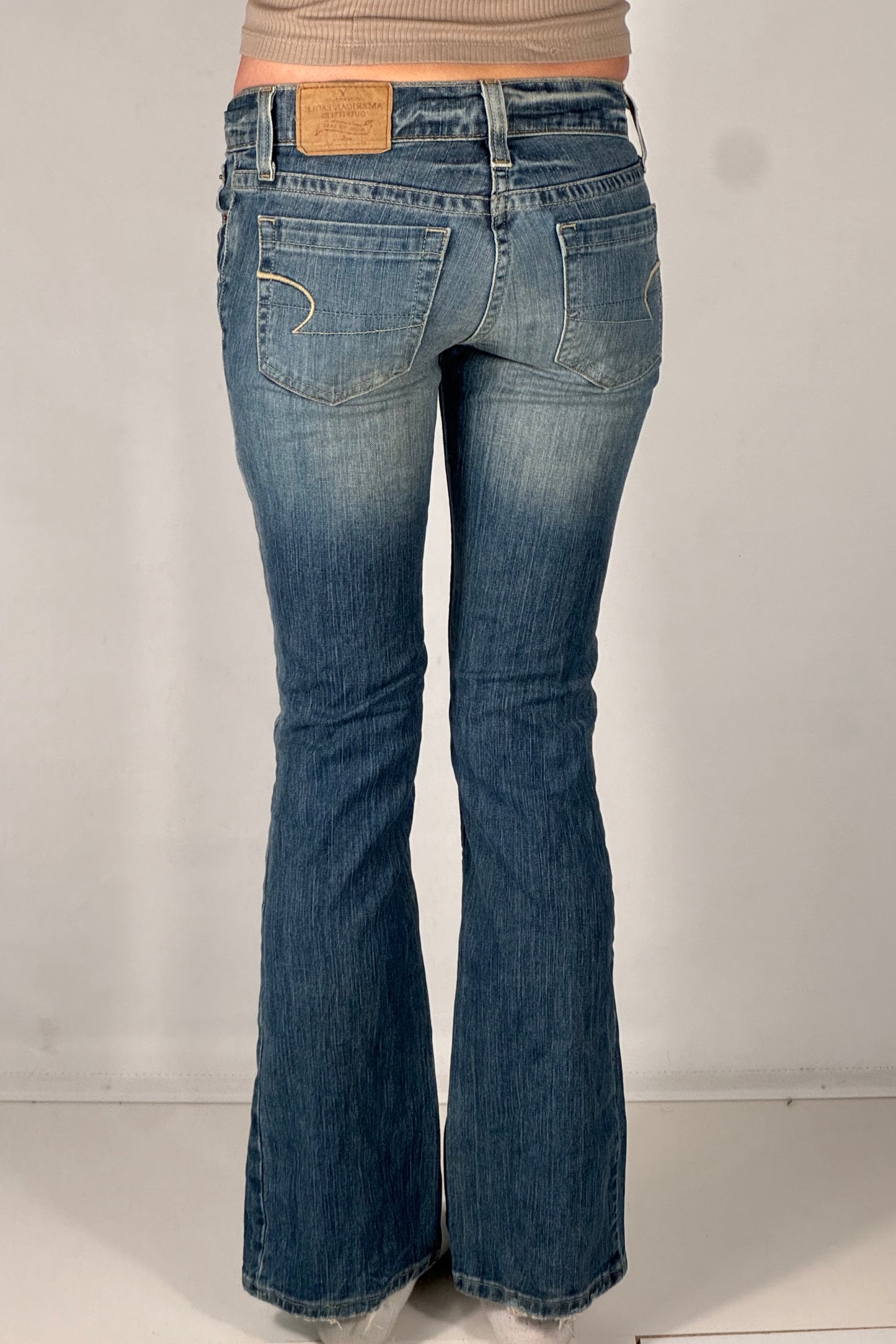 Lavlivede jeans str: XS