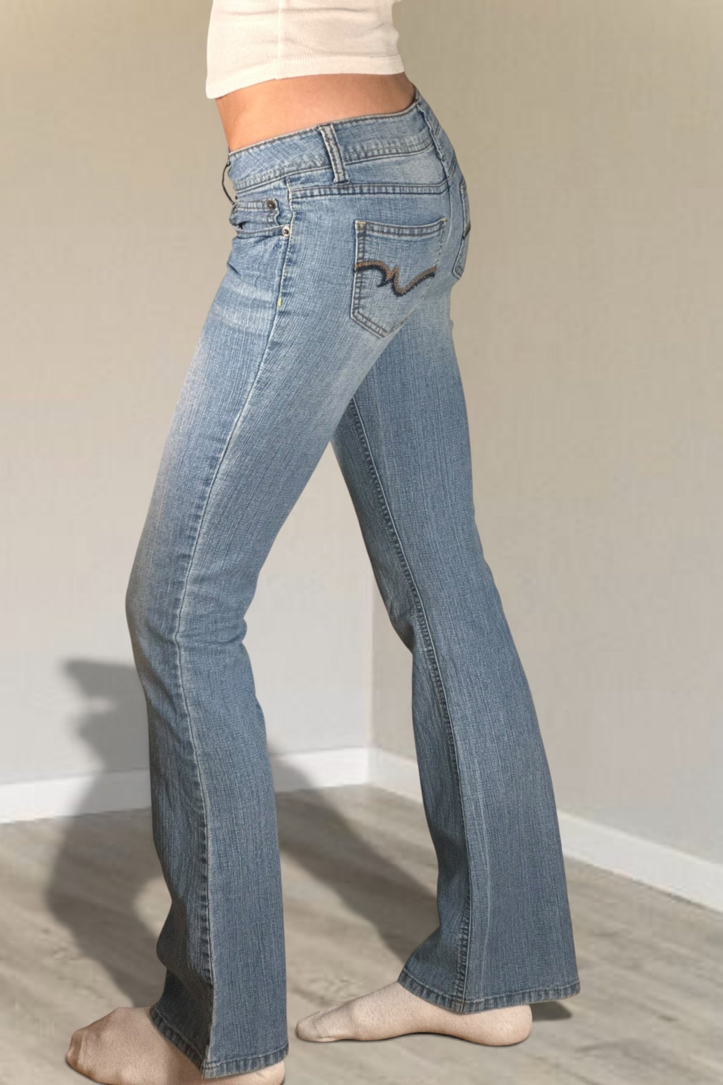 Lågmidjade jeans stl: XS