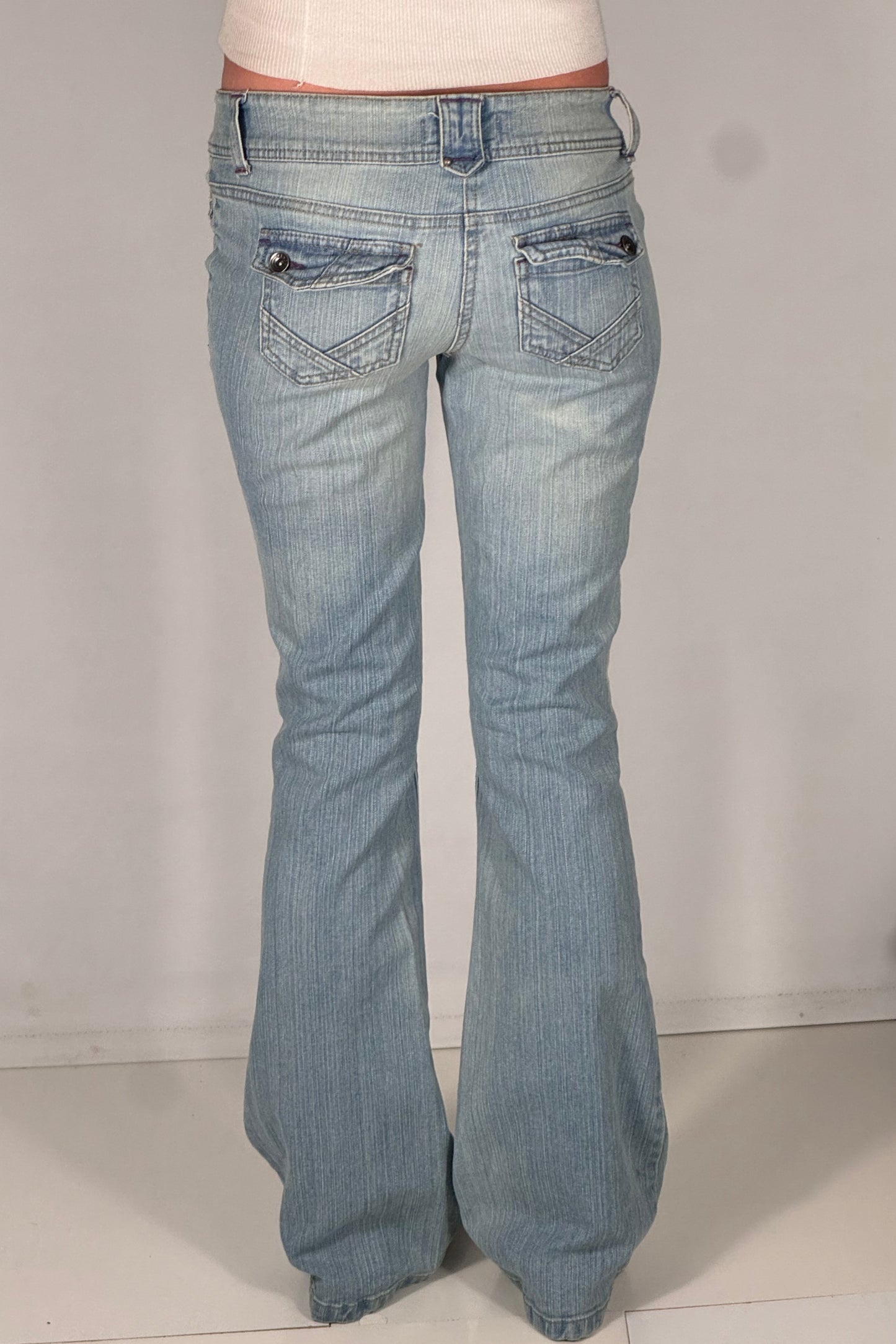 Lågmidjade jeans stl: XS