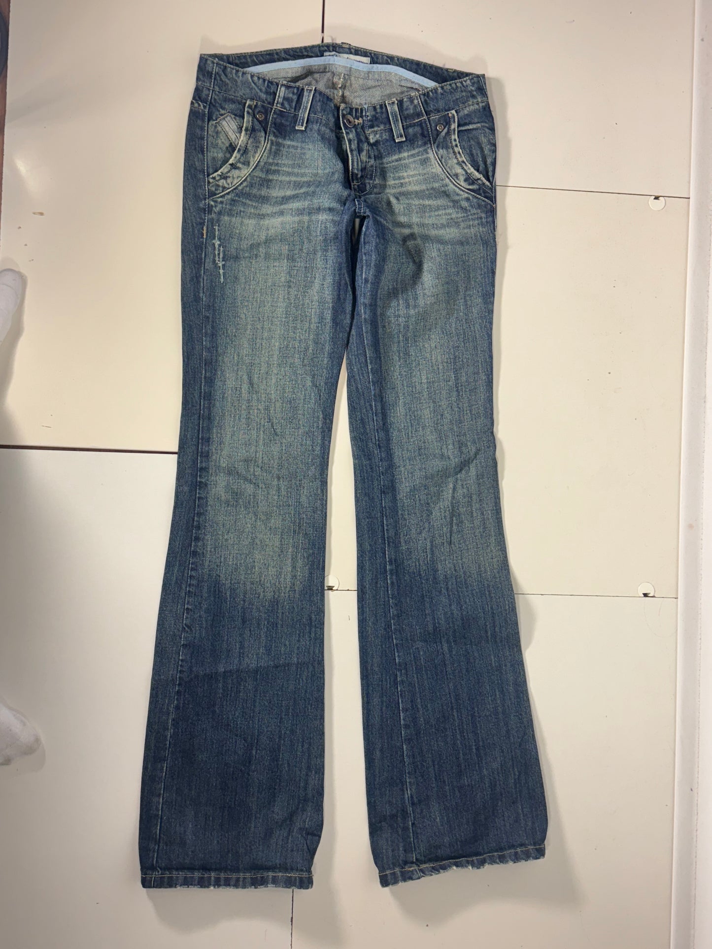 Lågmidjade jeans stl: S