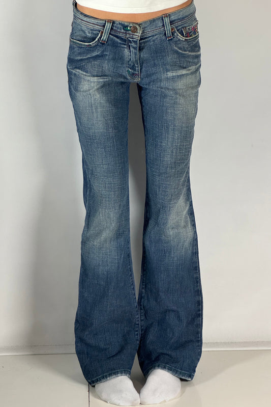 Lågmidjade jeans stl: S