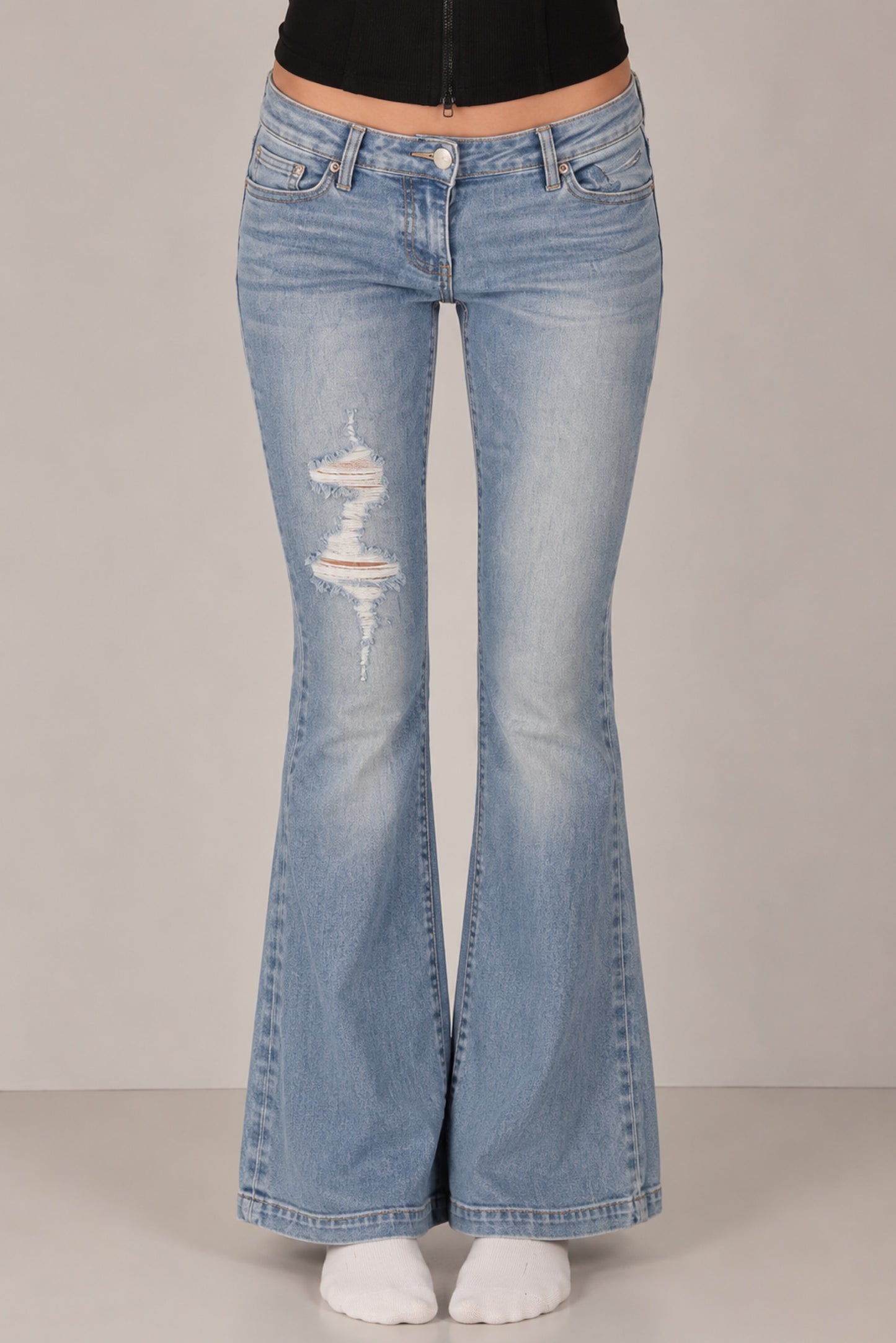 Lågmidjade jeans stl: XXS