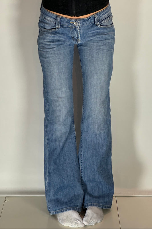 Lågmidjade jeans stl: S