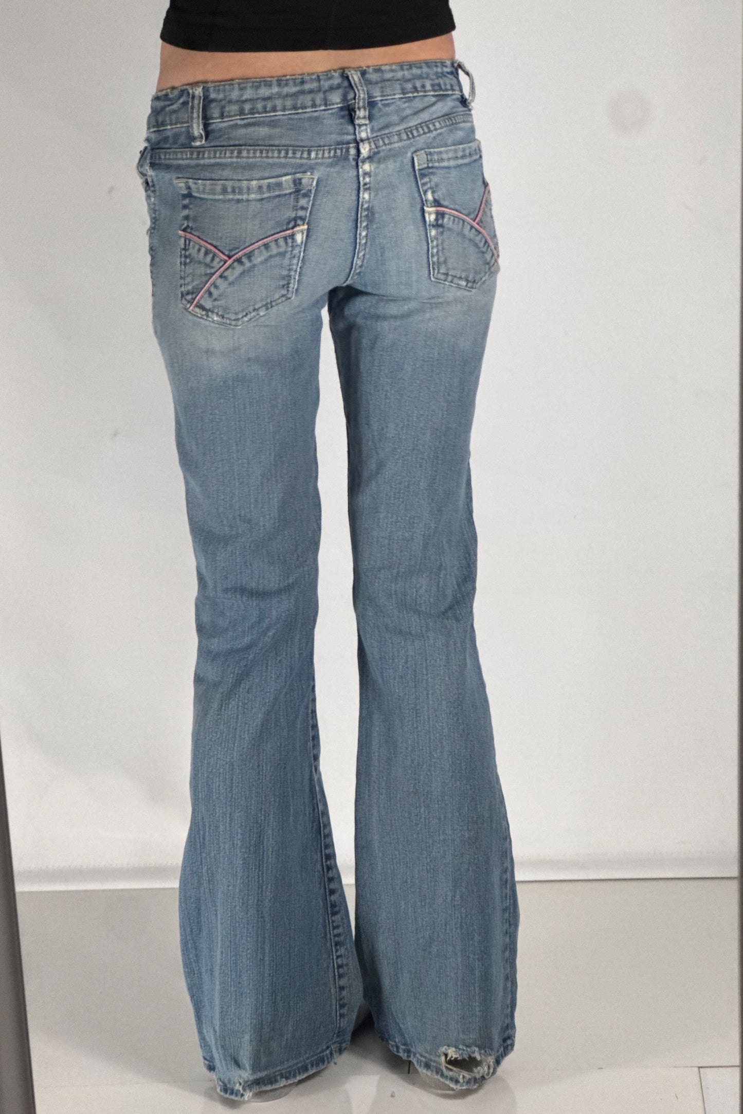 Lågmidjade jeans stl: XS