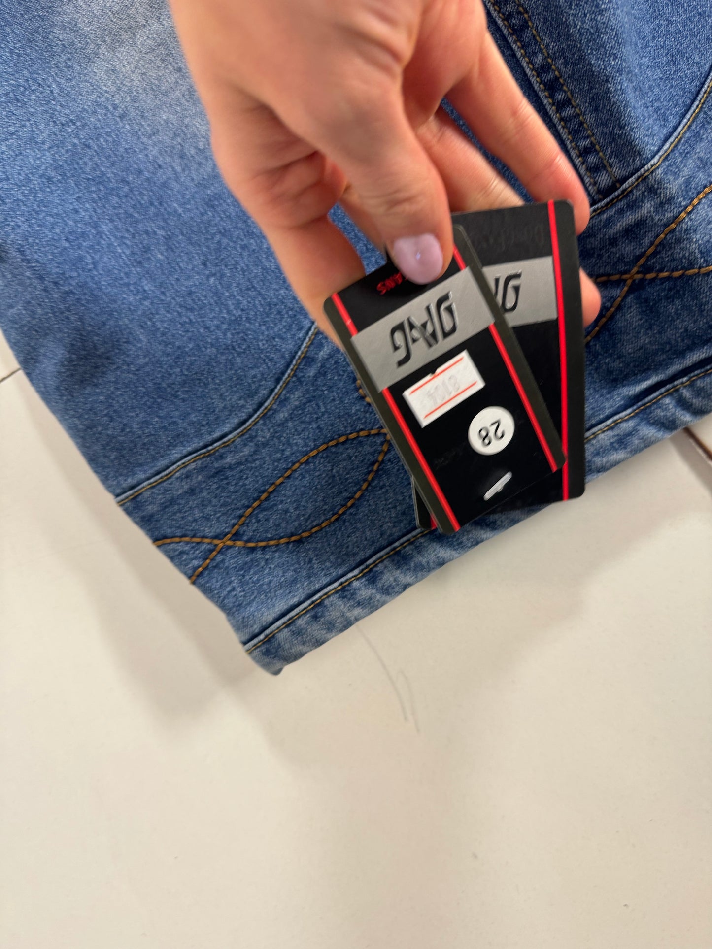 Lågmidjade jeans stl: S
