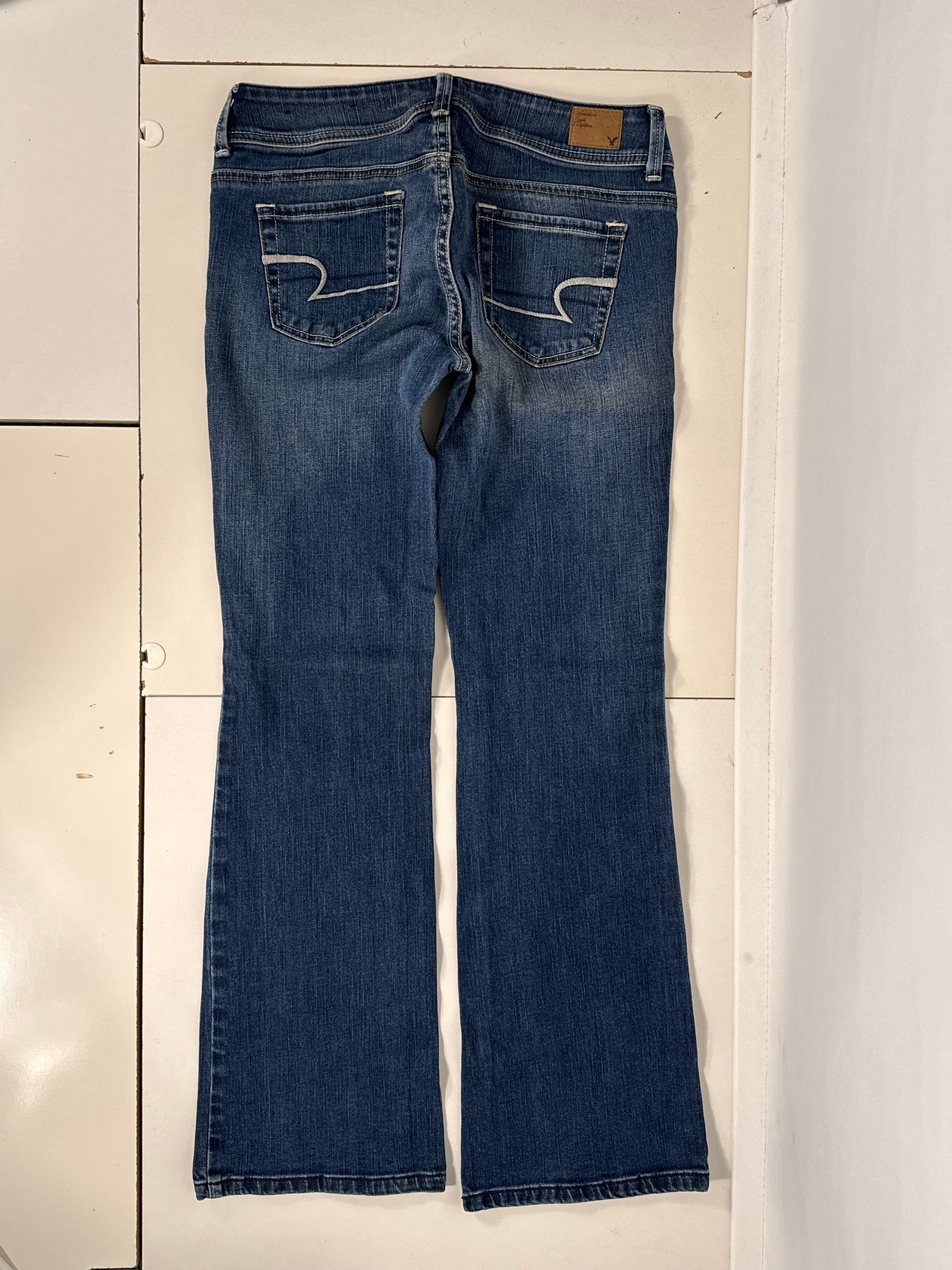 Lavtaljede jeans str: S