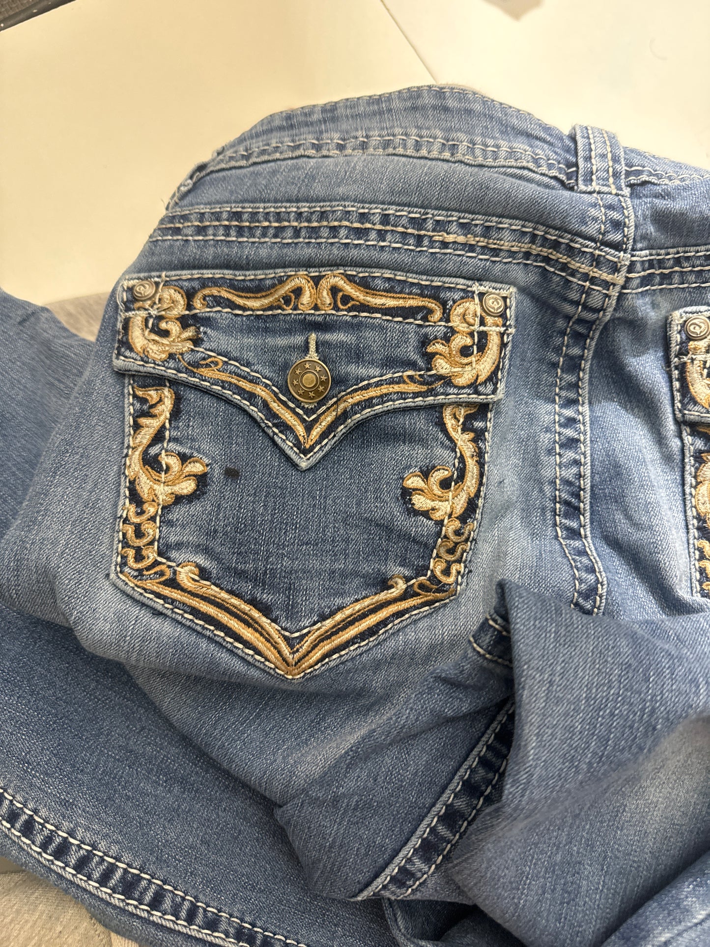 Lågmidjade jeans stl: S