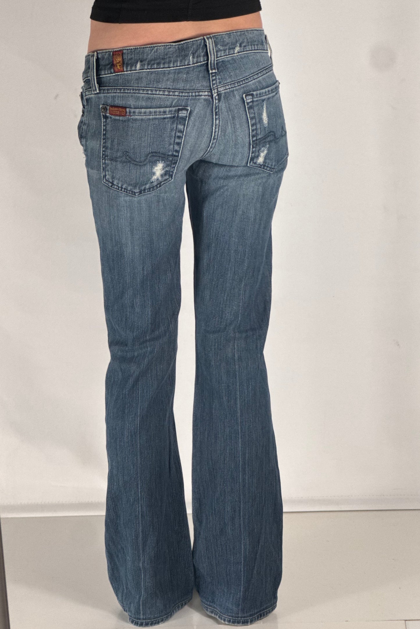 Lågmidjade jeans stl: S