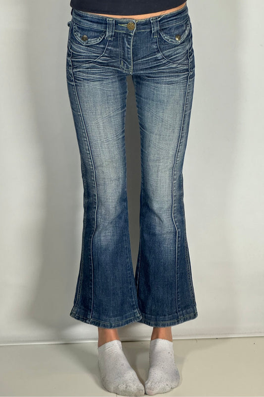 Lågmidjade jeans stl: XS