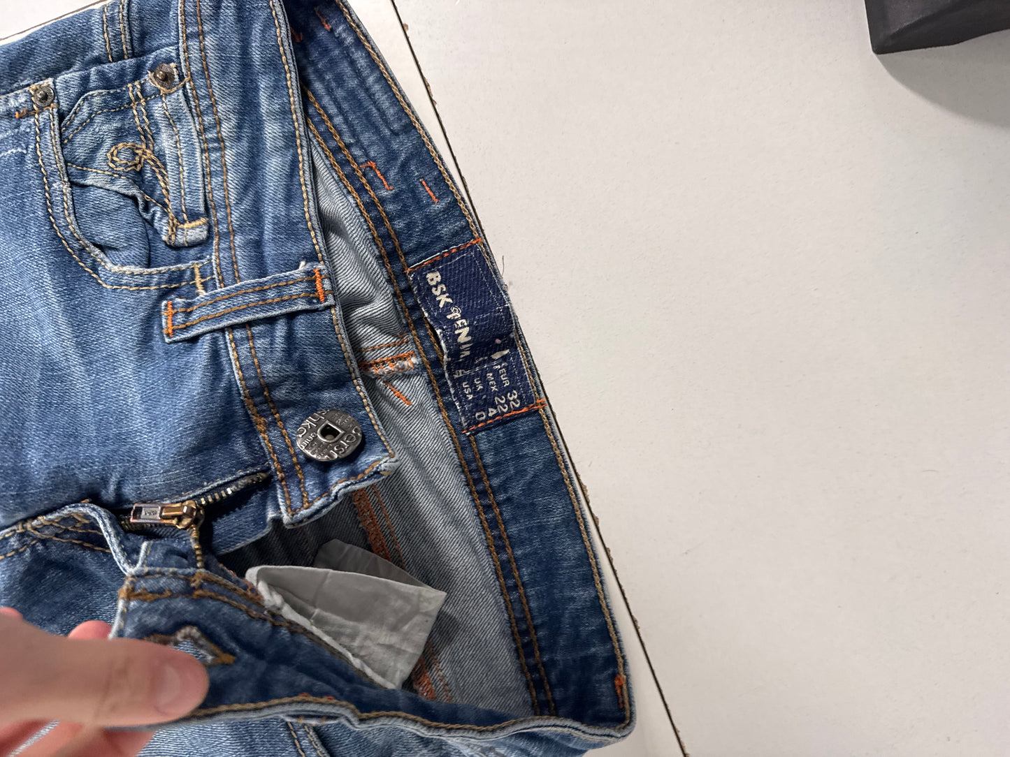 Lågmidjade jeans stl: XS