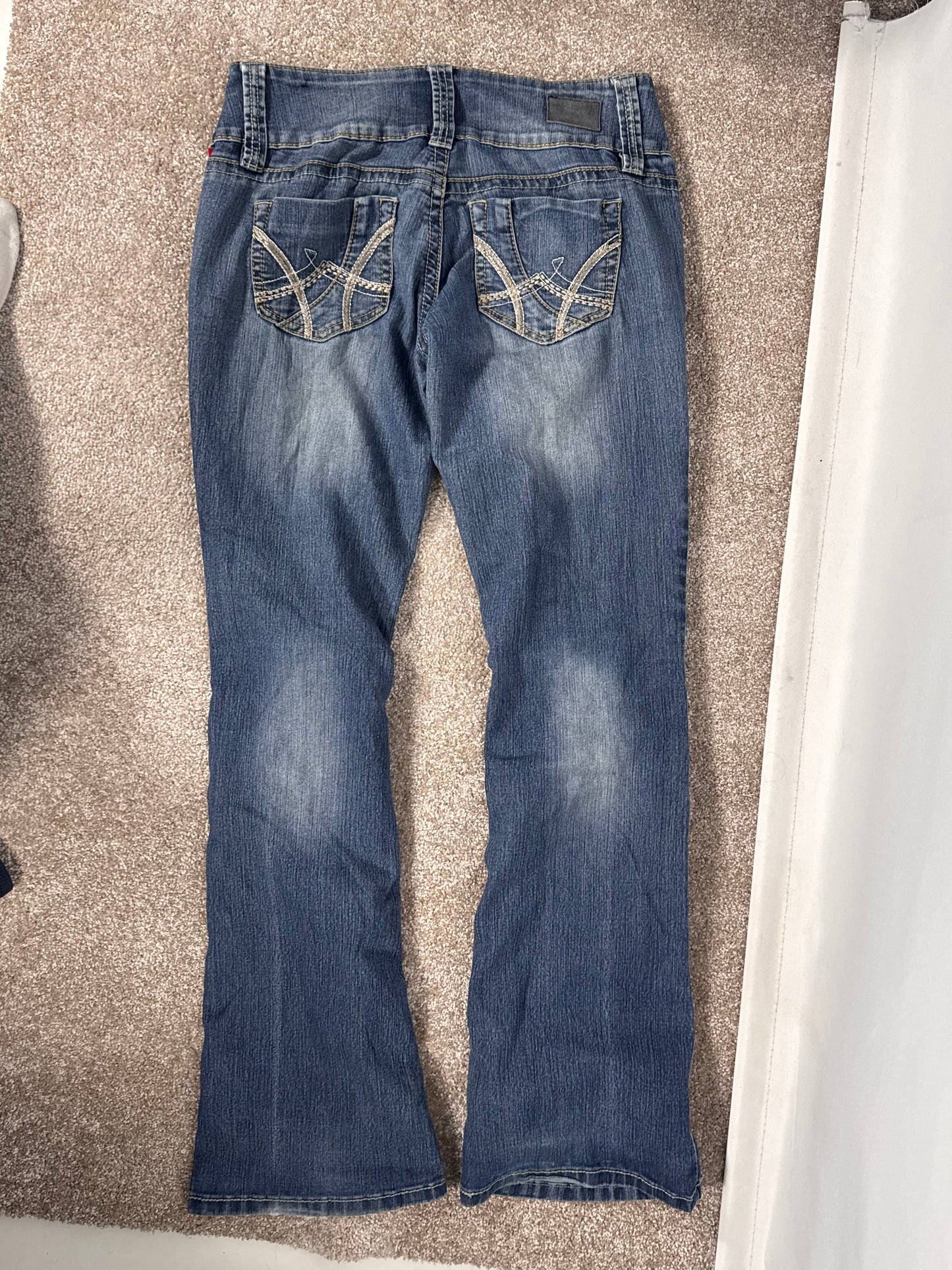 Lavtaljede jeans str: S