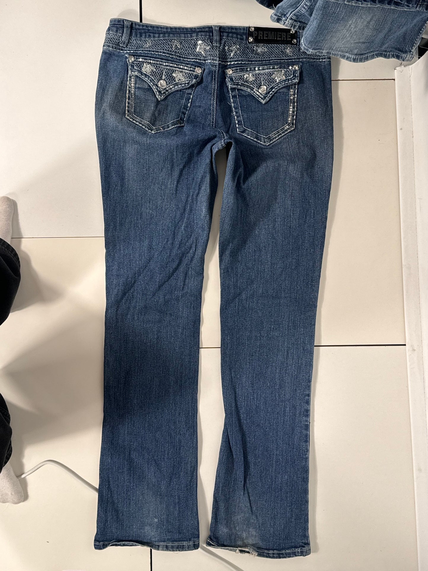 Lågmidjade jeans stl: L
