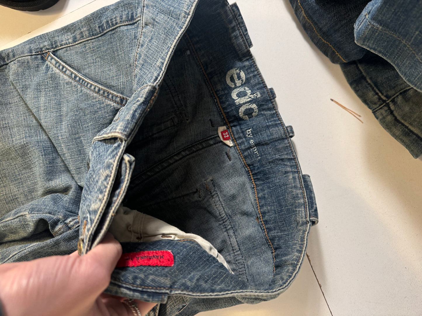 Lågmidjade jeans stl: XS