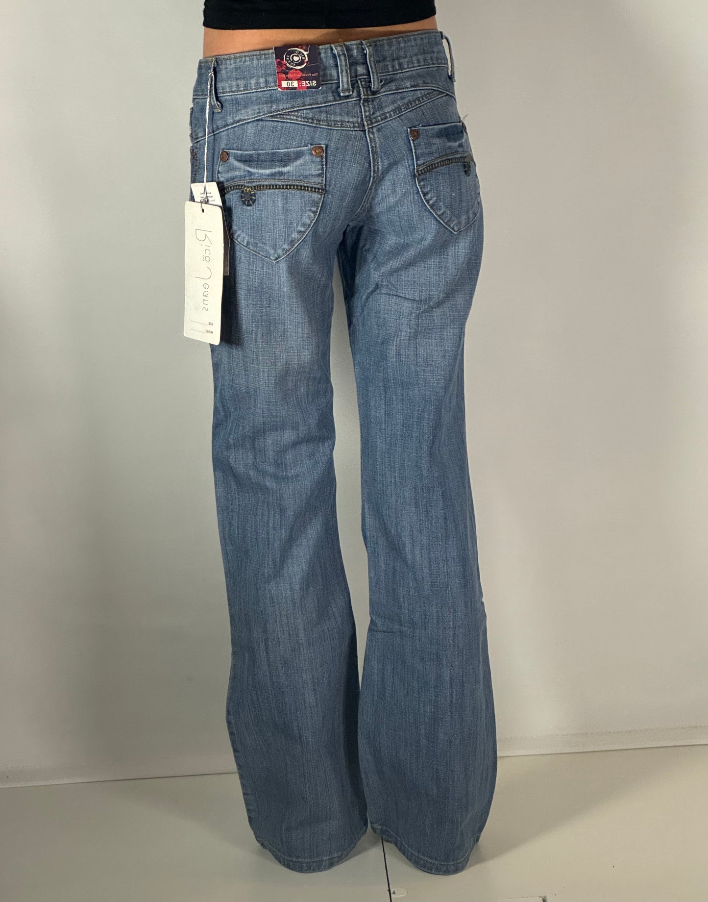 Lågmidjade jeans stl: S
