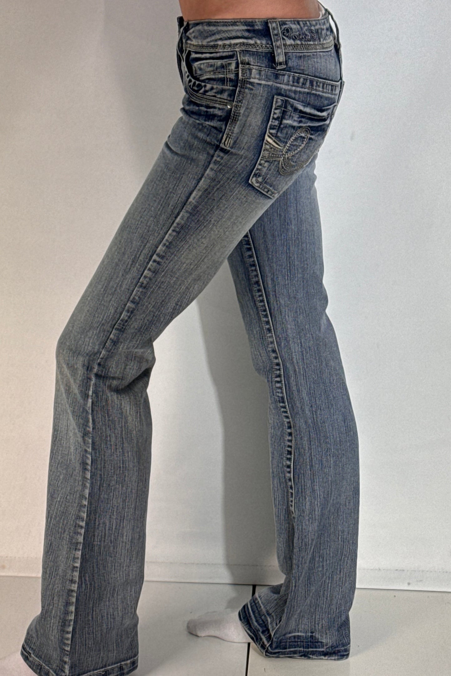 Lågmidjade jeans stl: XXS