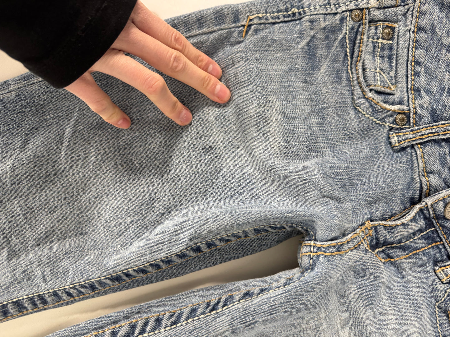 Lågmidjade jeans stl: