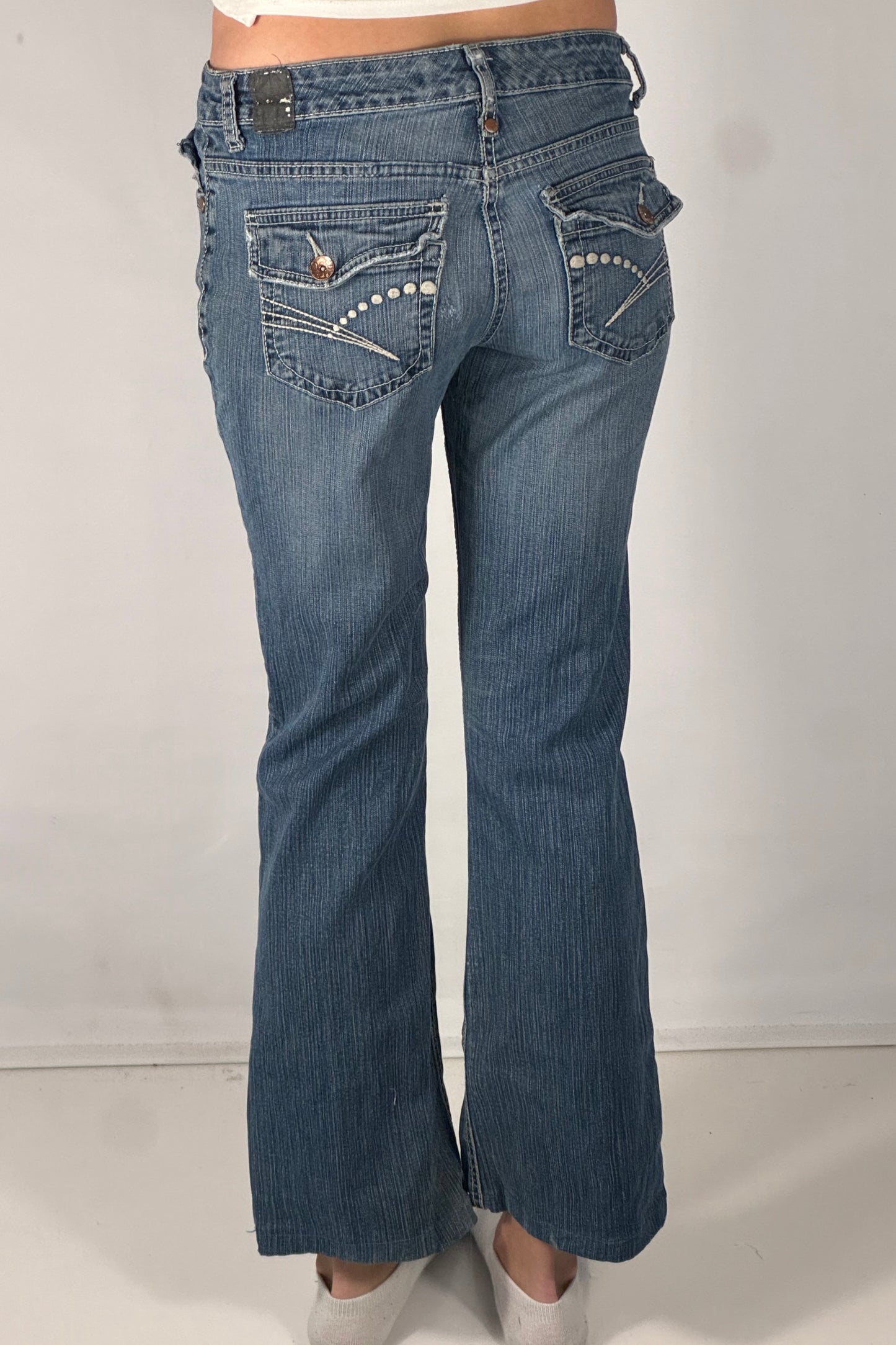 Lågmidjade jeans stl: