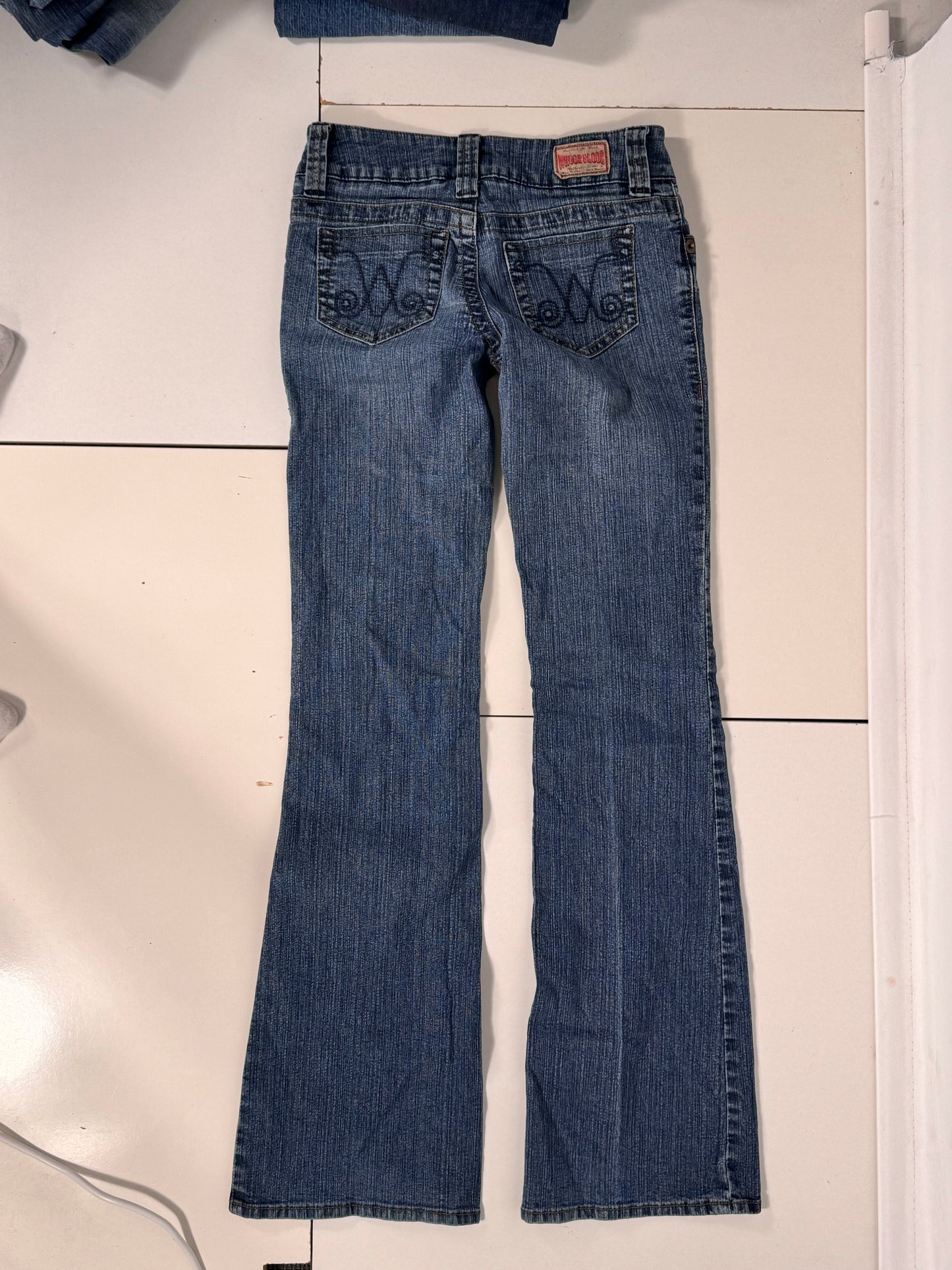 Lågmidjade jeans stl: XS