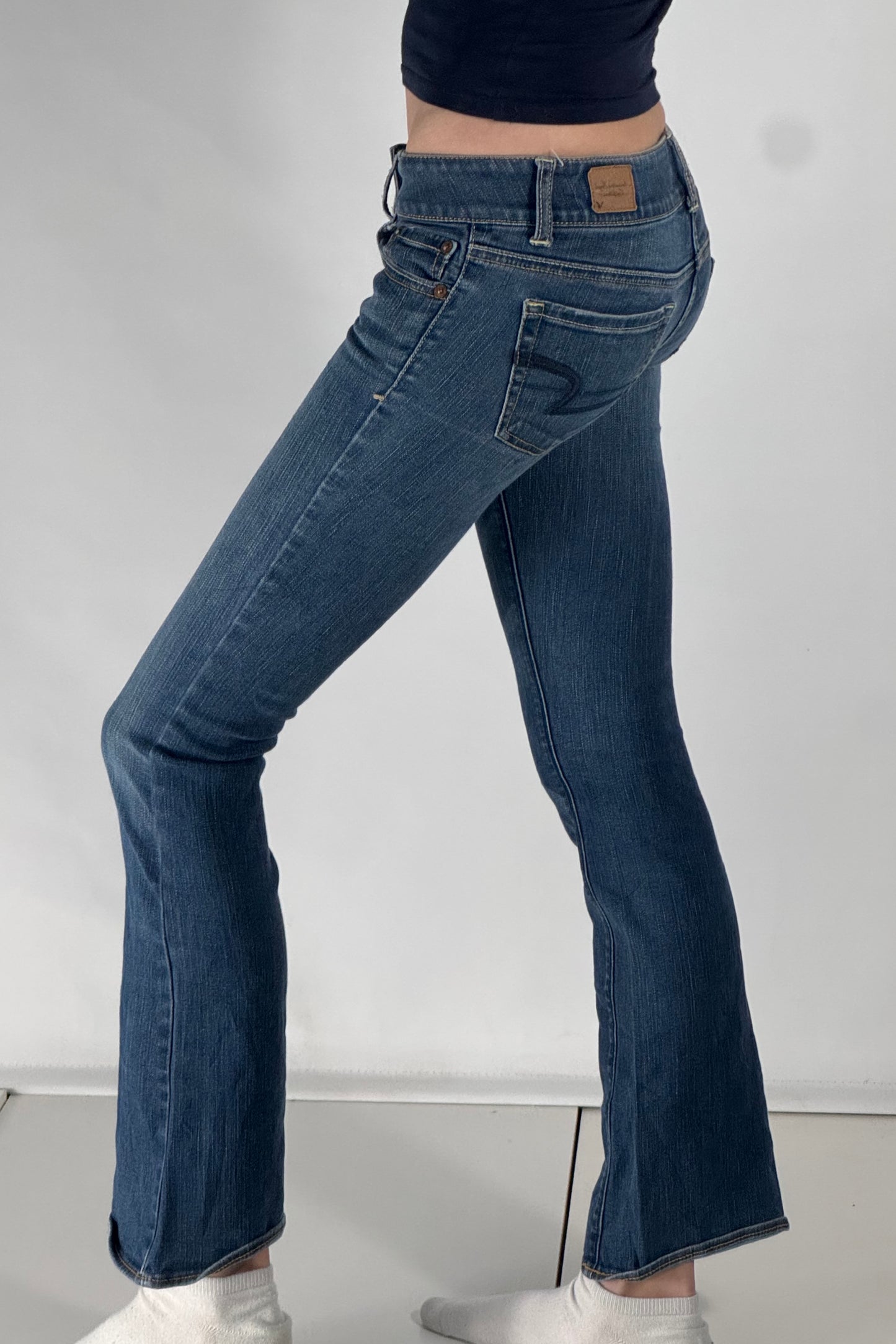 Lågmidjade jeans stl: XXS