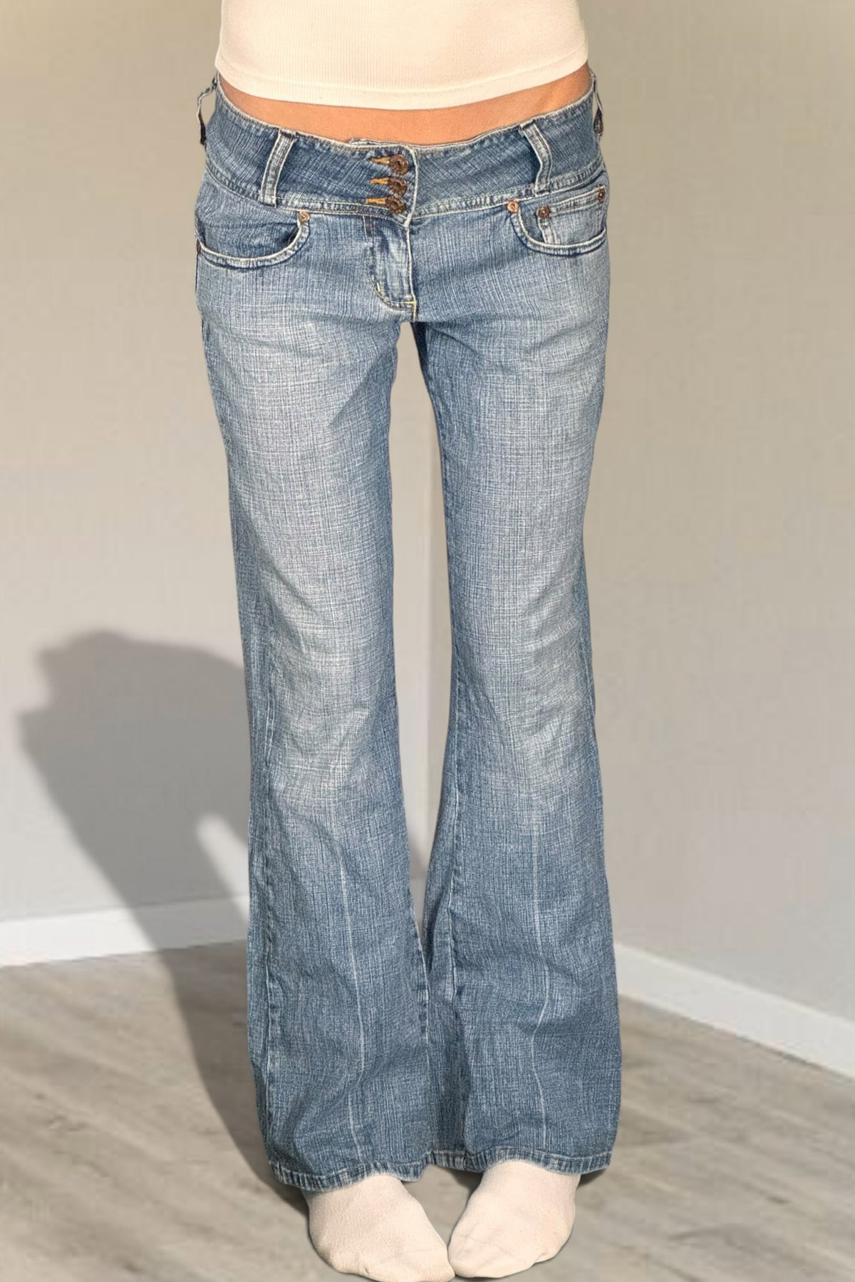 Lågmidjade jeans stl: XS/S