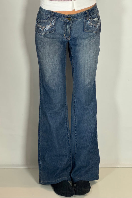 Lågmidjade jeans stl: L