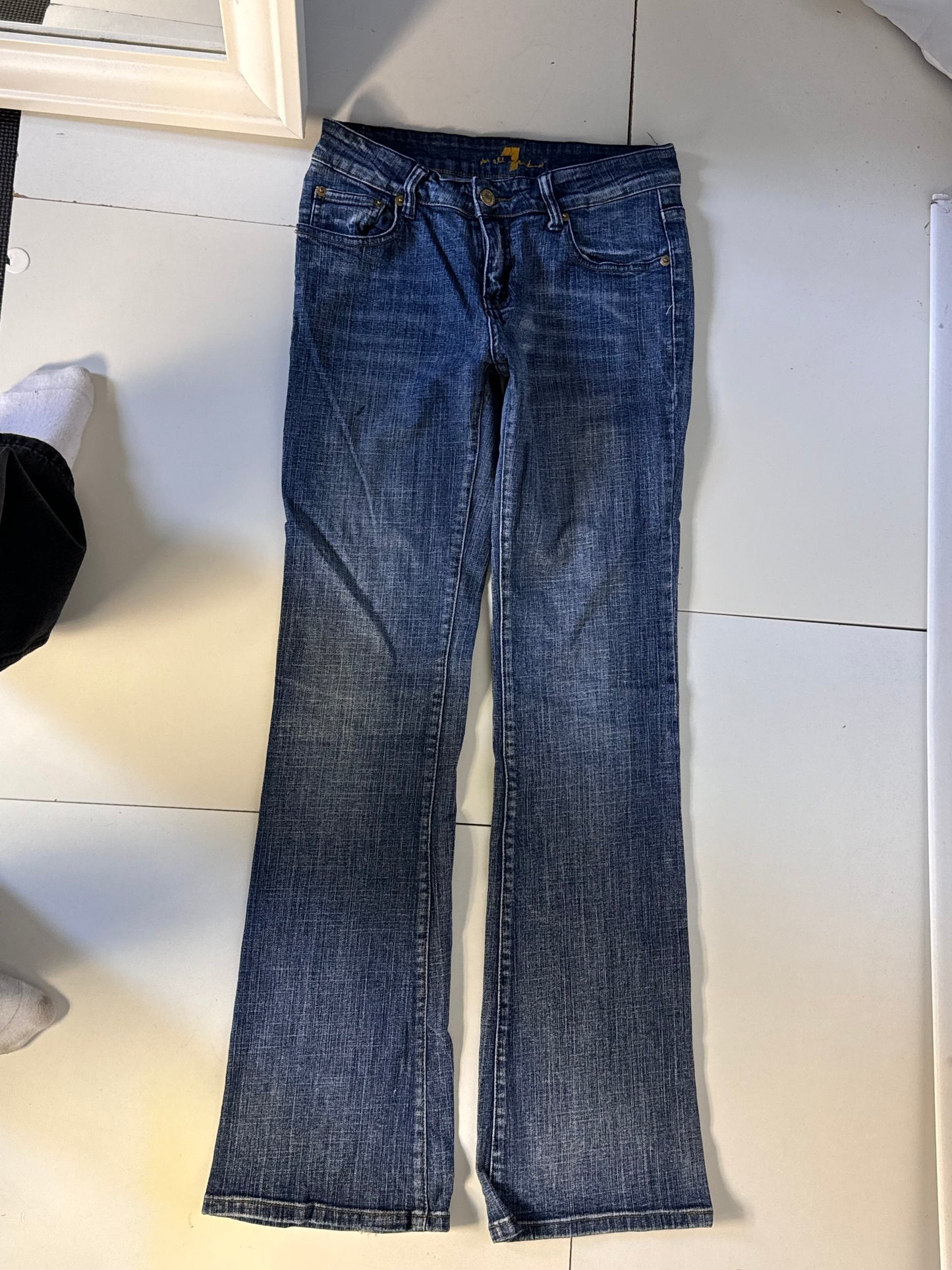 Lågmidjade jeans stl: XS