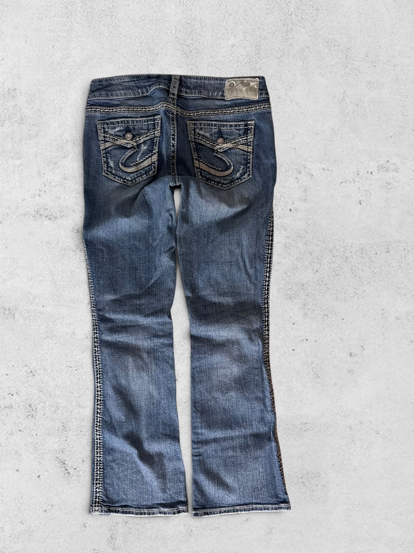 Flare jeans size: S