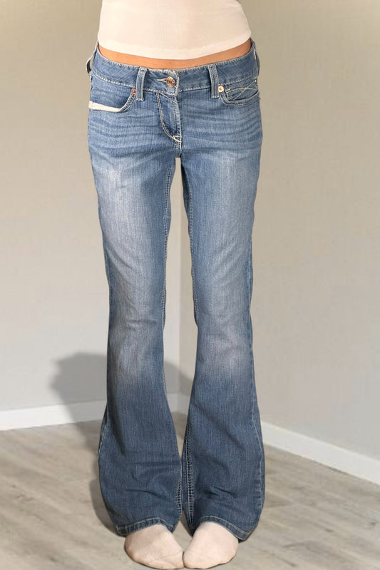 Lågmidjade jeans stl: S