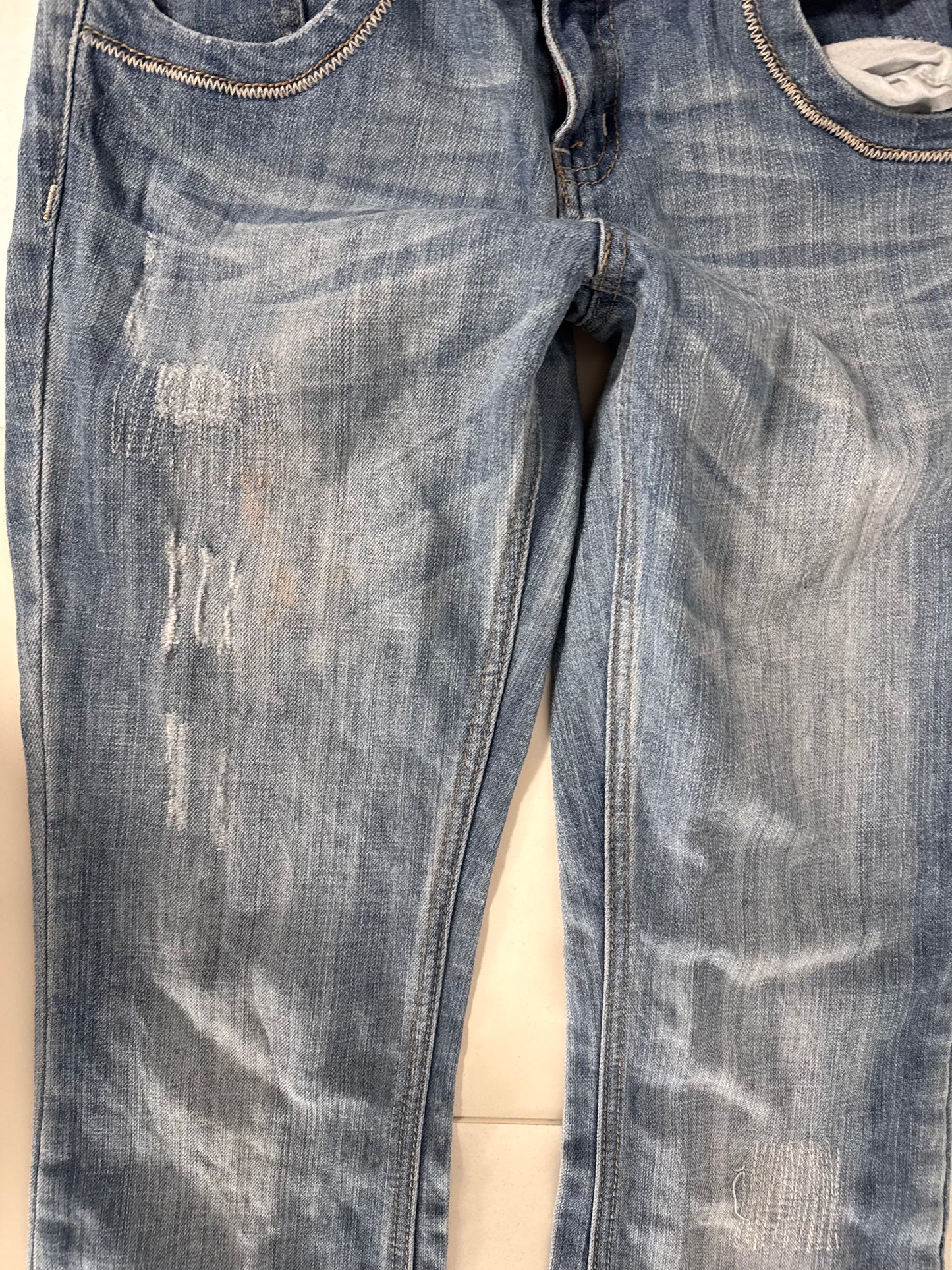 Lavtaljede jeans str: S