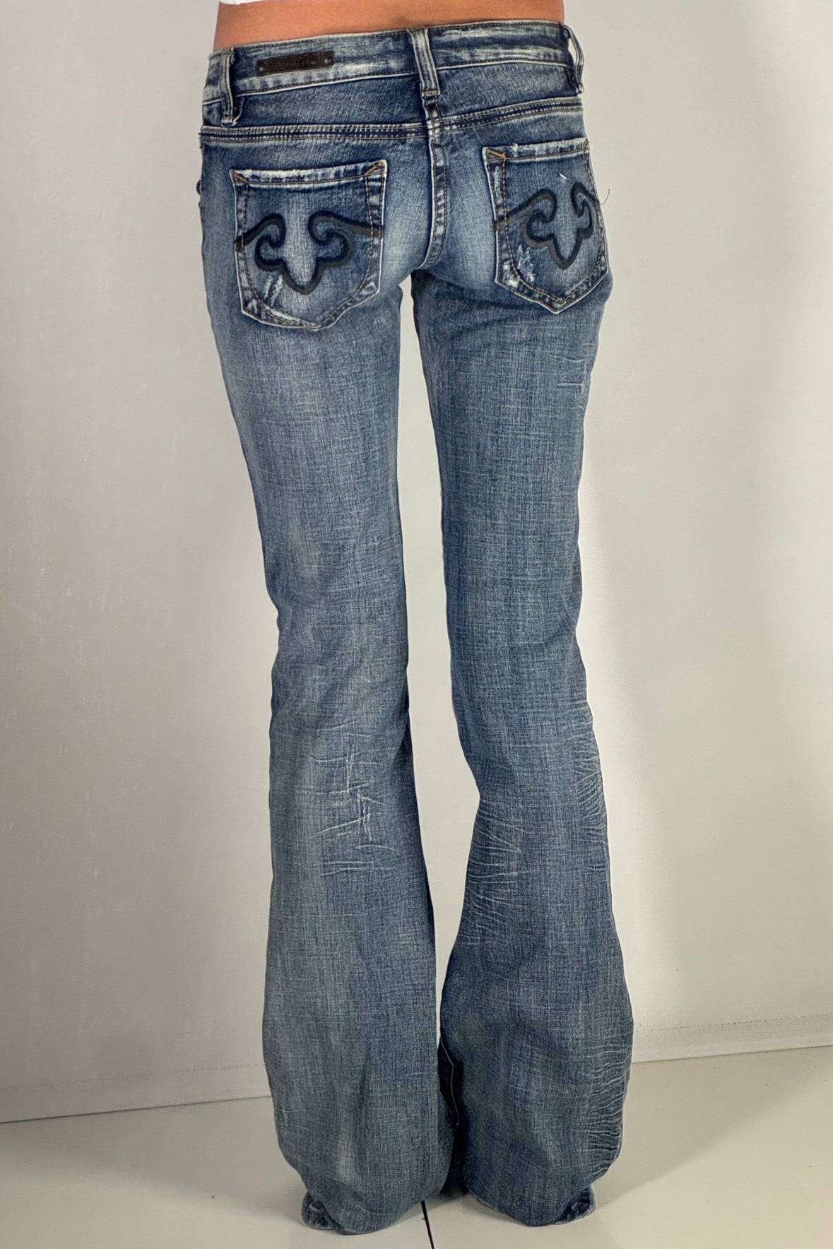 Lågmidjade jeans stl: XS