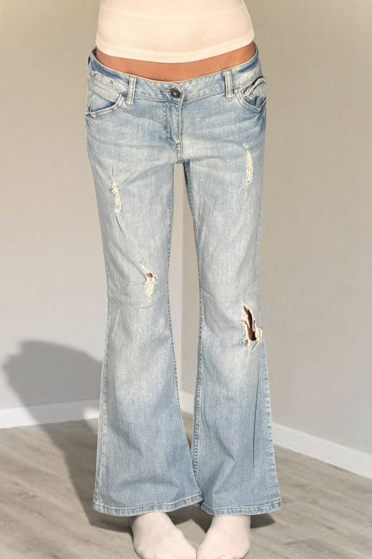 Lågmidjade jeans stl: M