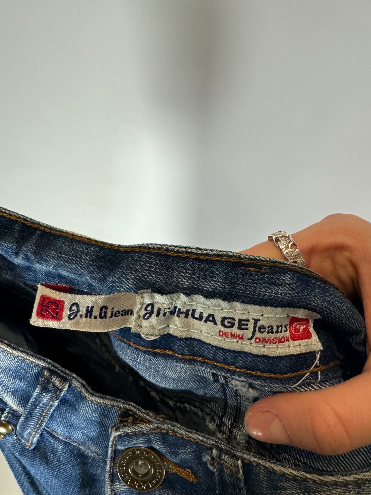 Lågmidjade jeans stl: XXXS