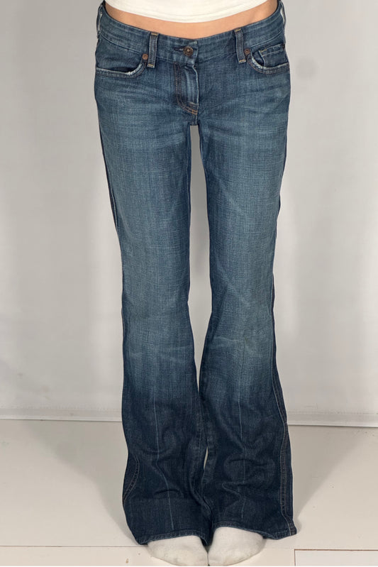 Lågmidjade jeans stl: S