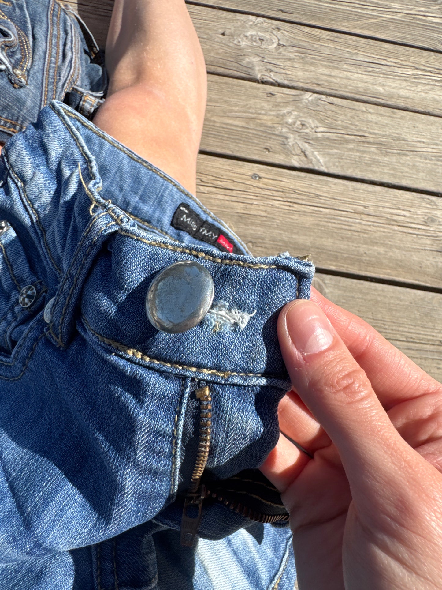 Lågmidjade jeans stl: XS
