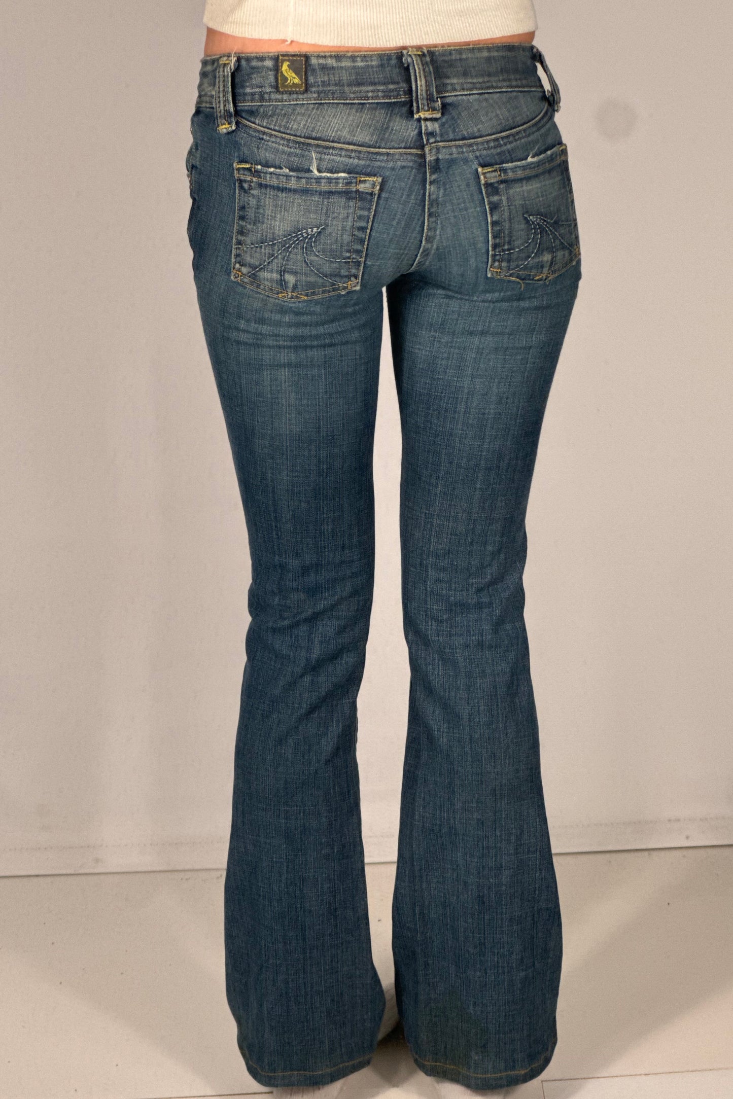 Lågmidjade jeans stl: XS