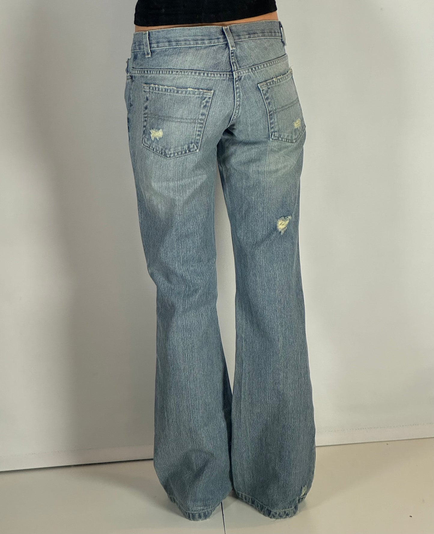 Lågmidjade jeans stl: S
