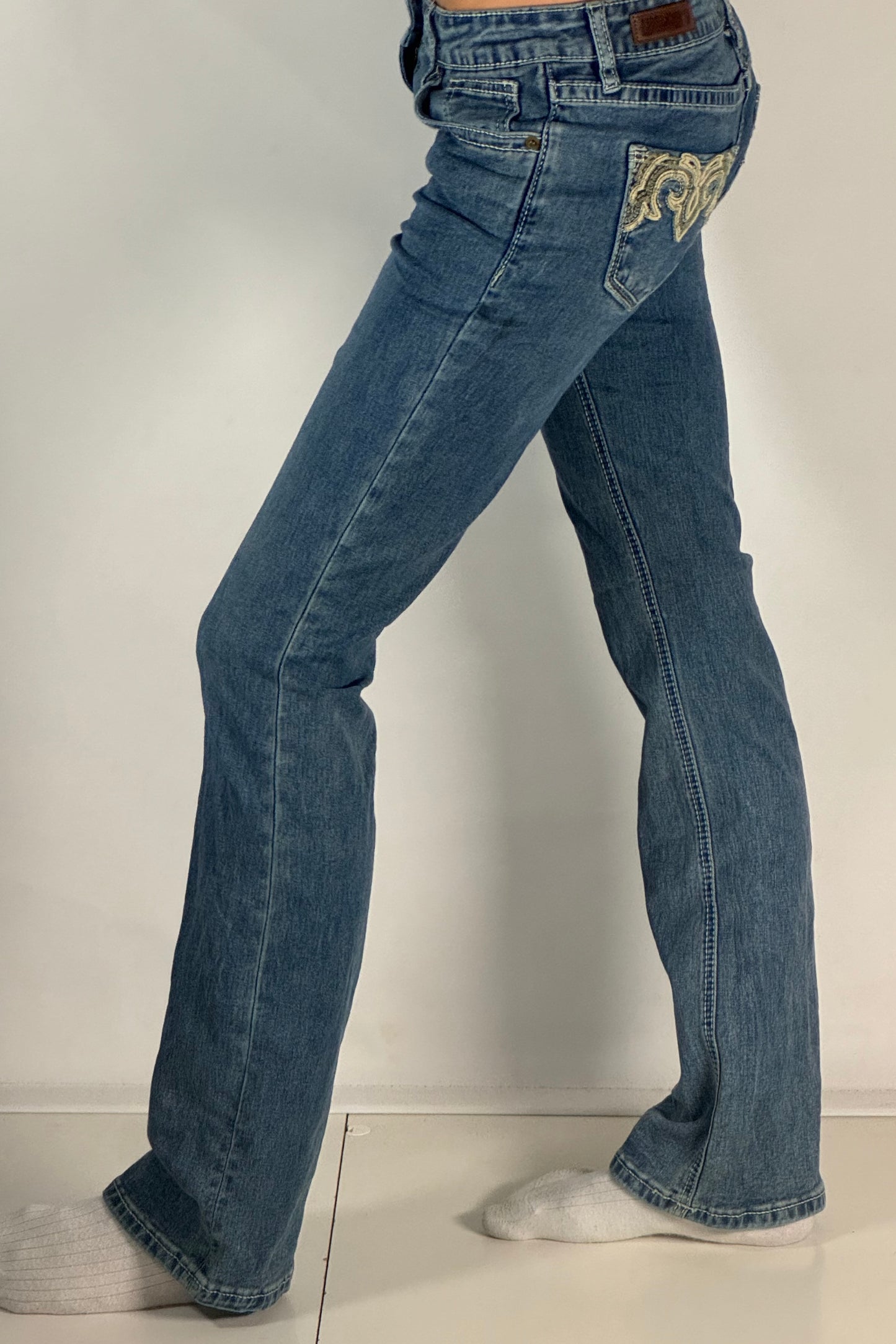 Lågmidjade jeans stl: XS