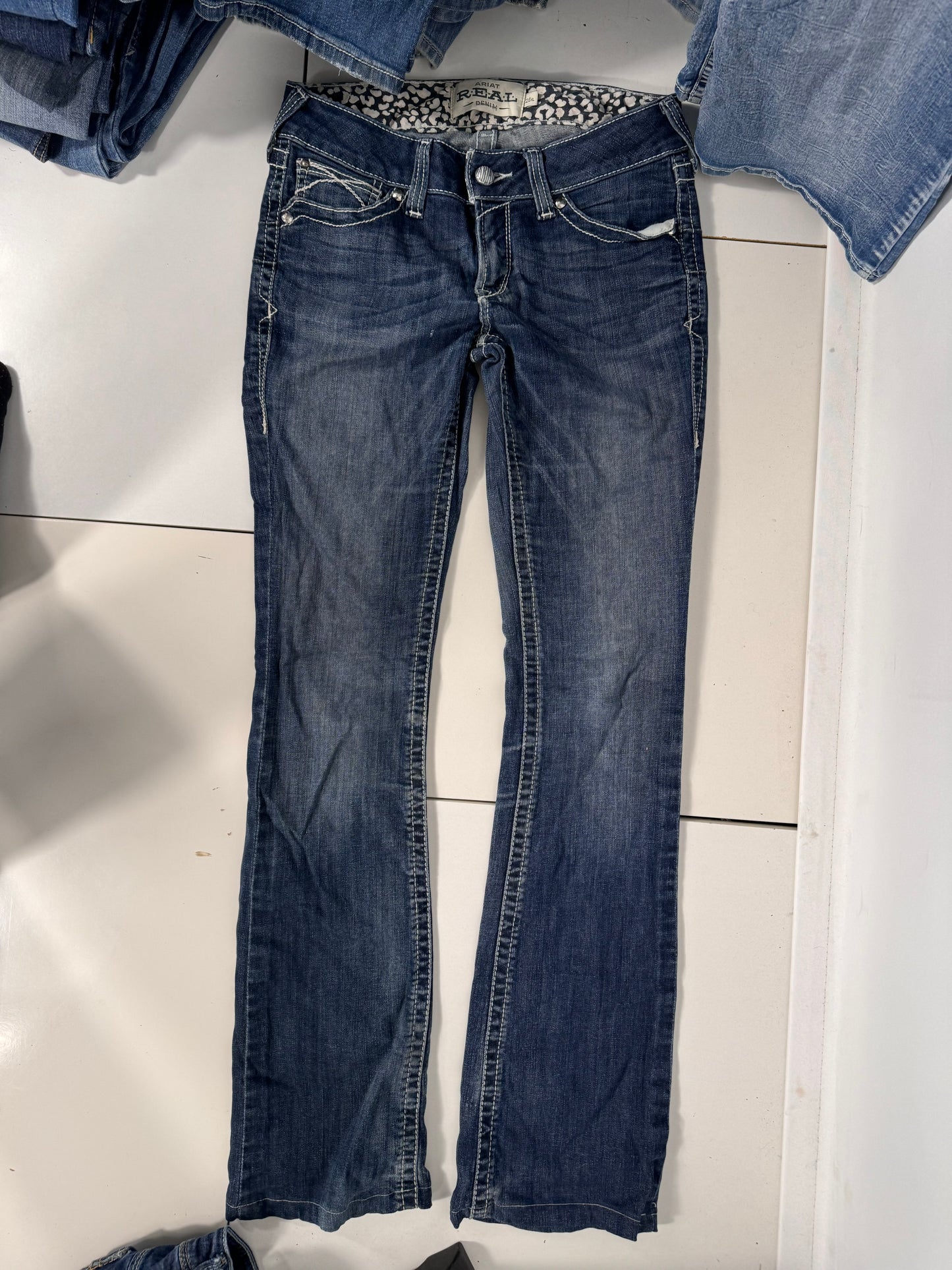 Lågmidjade jeans stl: S