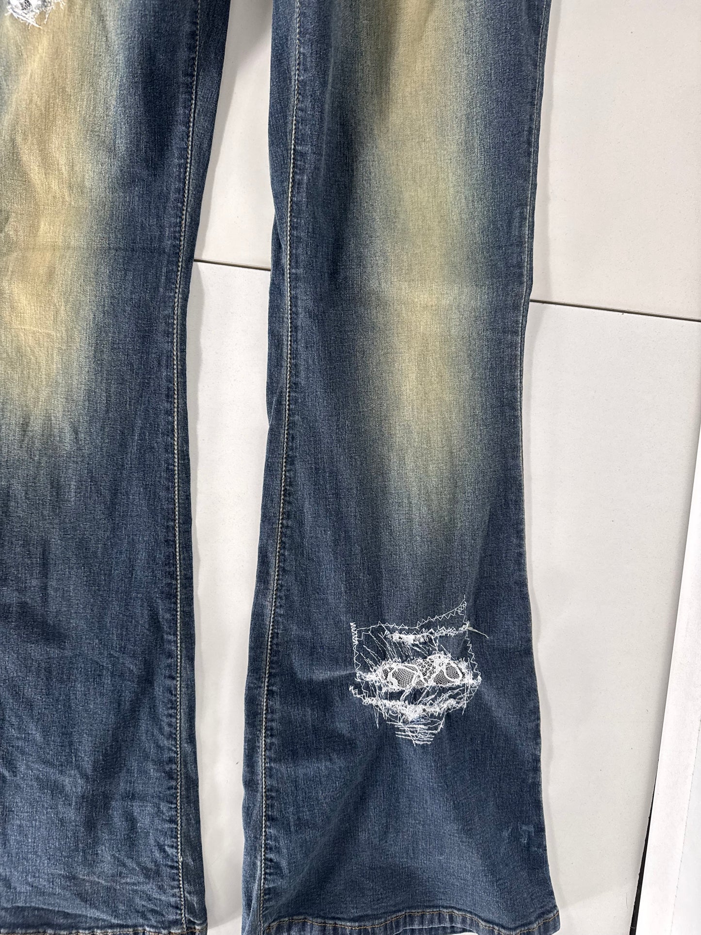 Lågmidjade jeans stl: S