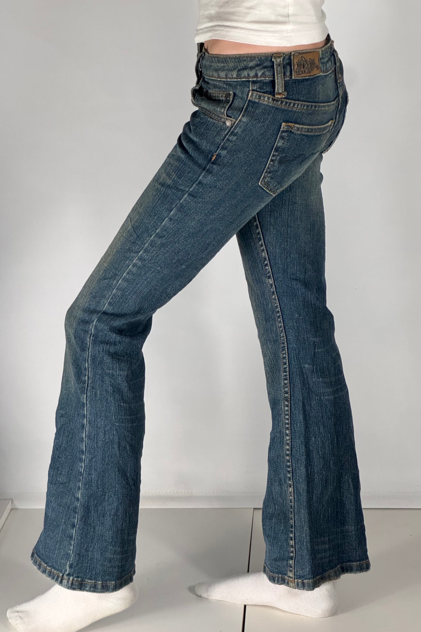 Lågmidjade jeans stl: XS