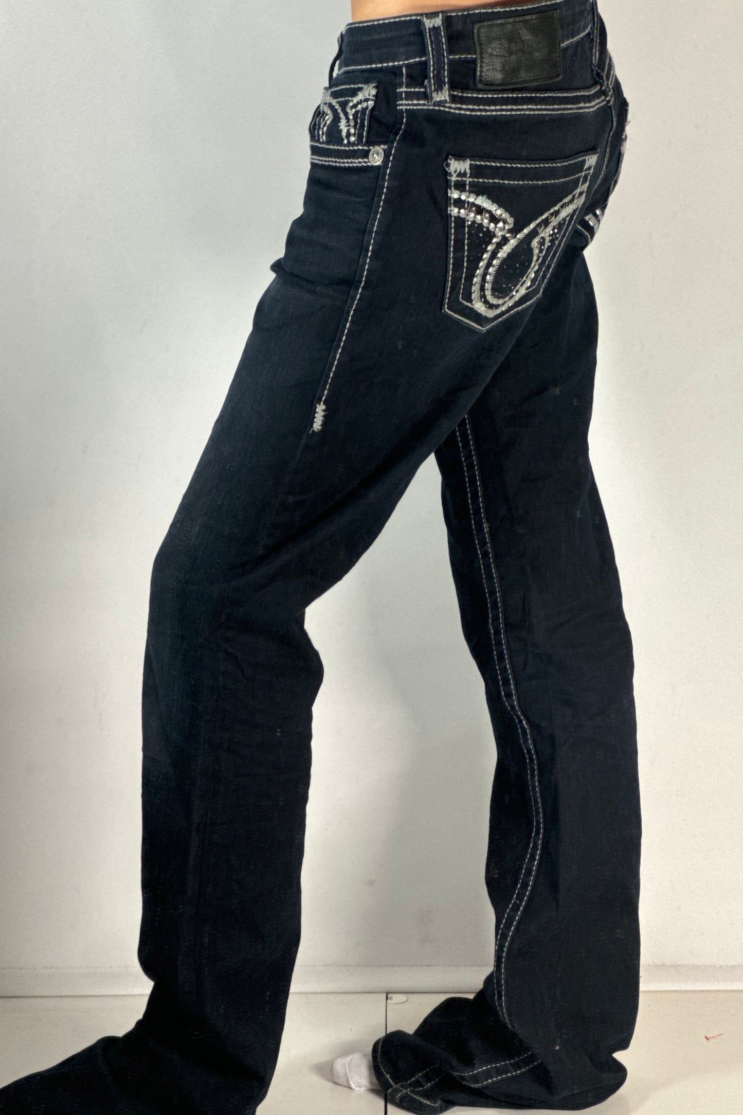 Lågmidjade jeans stl: S