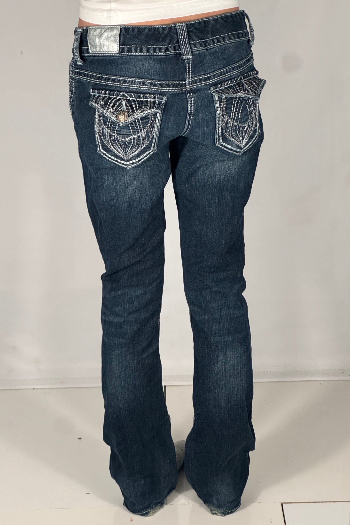 Lågmidjade jeans stl: S
