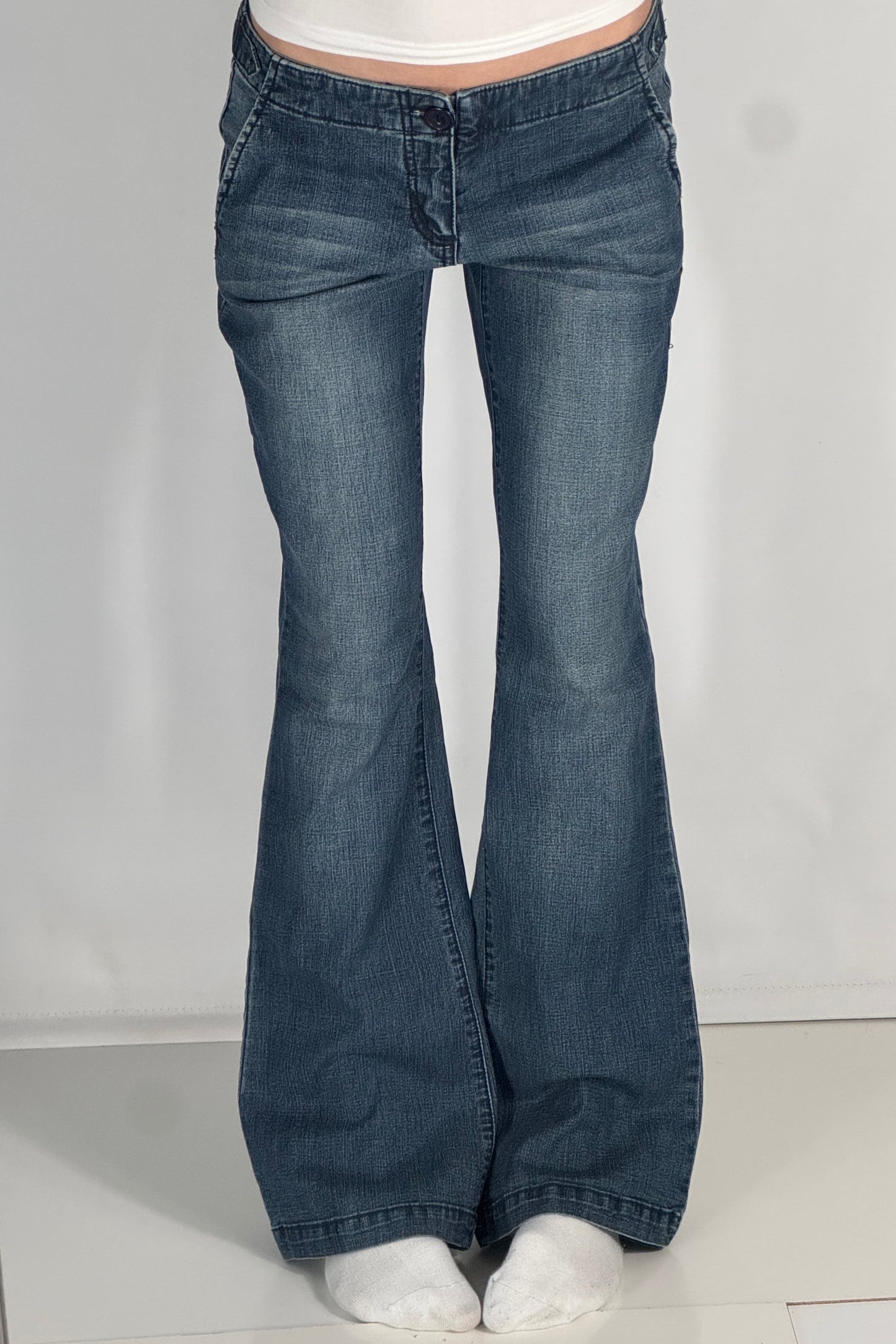 Lågmidjade jeans stl: S