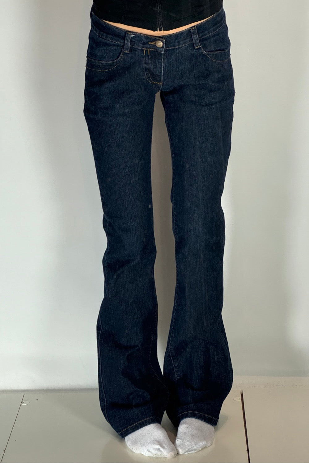 Lågmidjade jeans stl: S